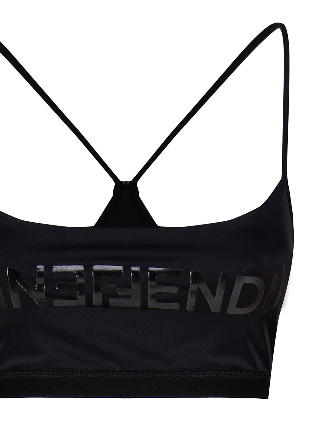 Fendi Top Black Polyamide