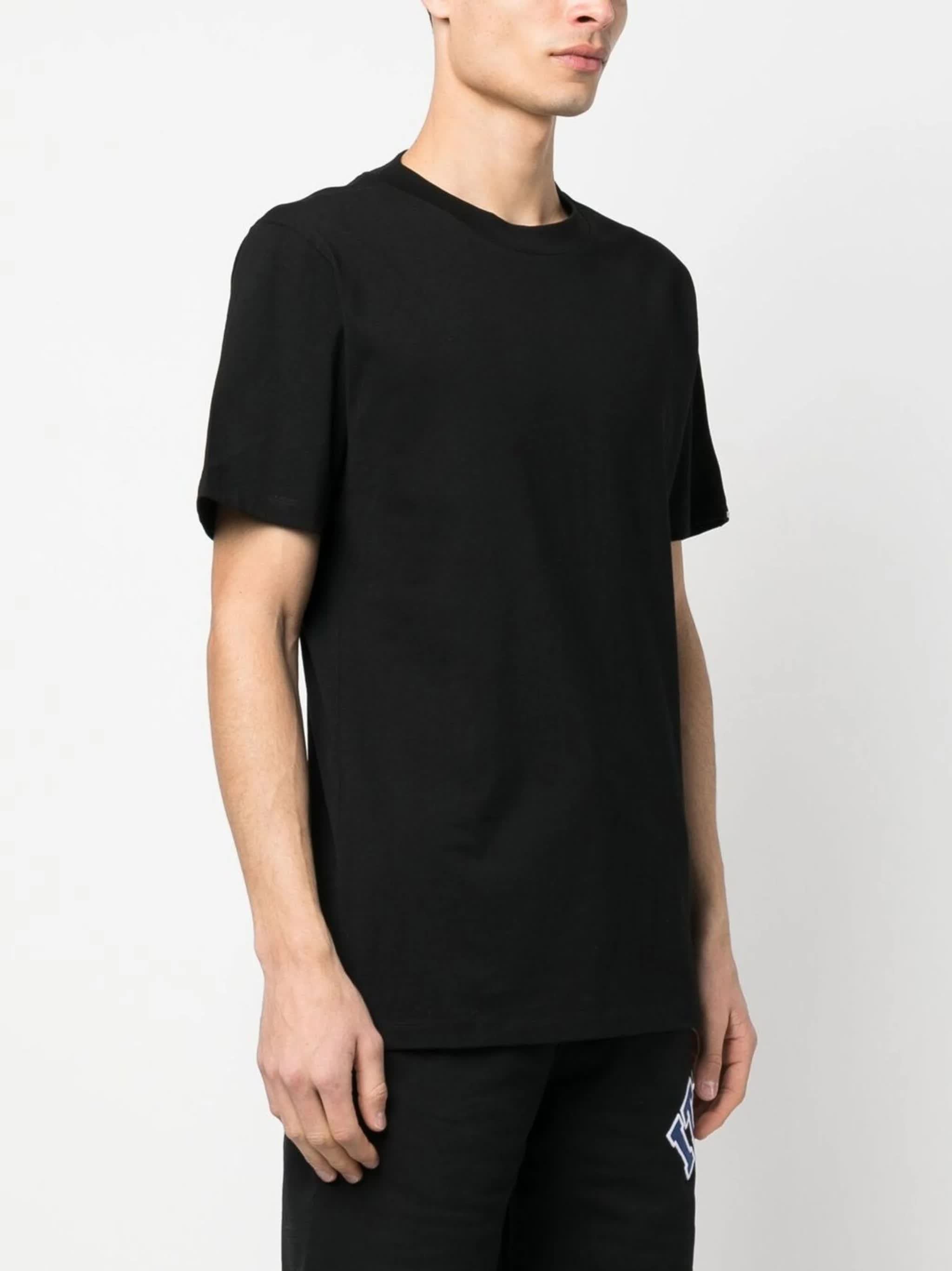 Three-pack Cotton T-shirt Black |