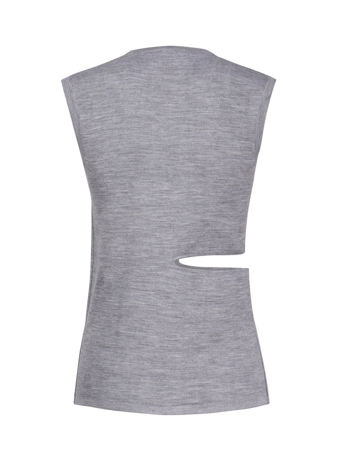 Fendi Top Grey Wool