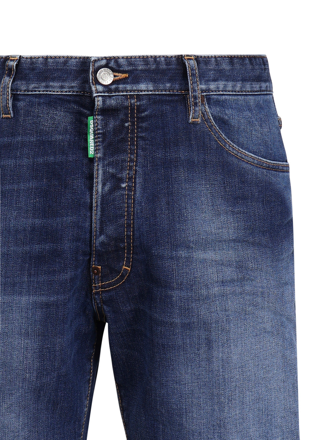 Dsquared2 Shorts Blue Cotton