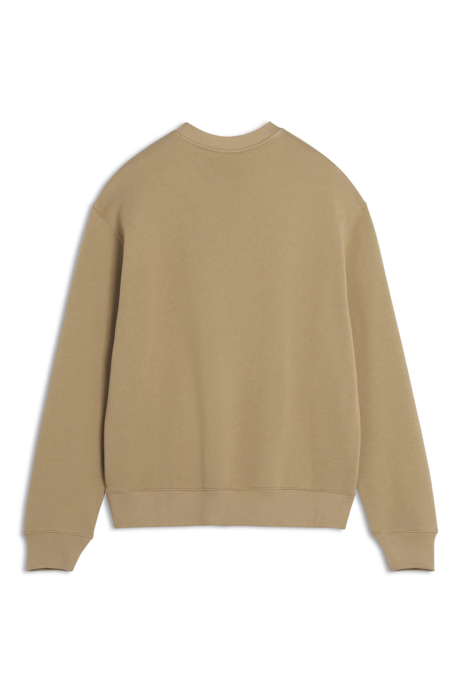 Bold Fox Head Patch Comfort Sweatshirt Brown Cotton