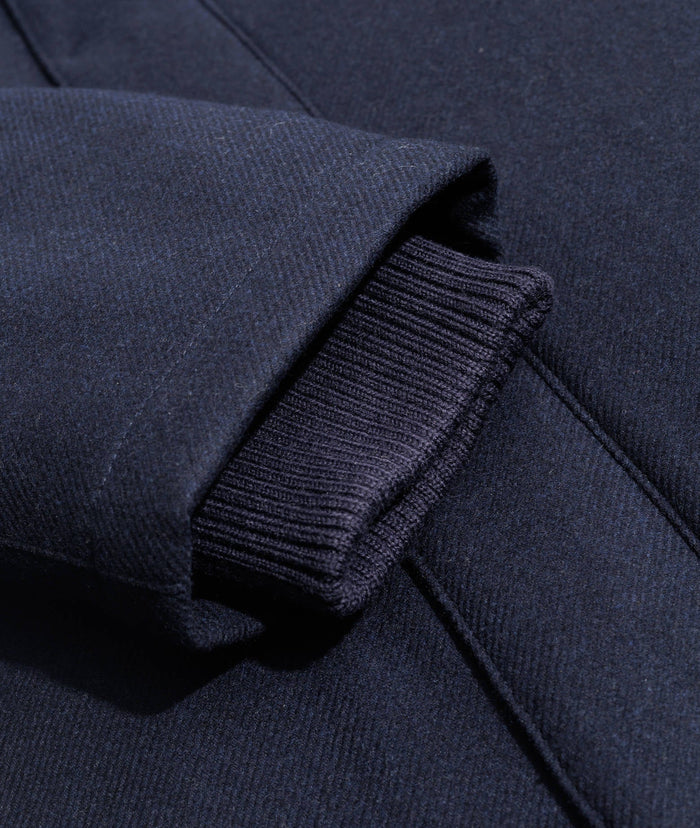 Wool Coat Kiruna Blue Sportwear Jacket