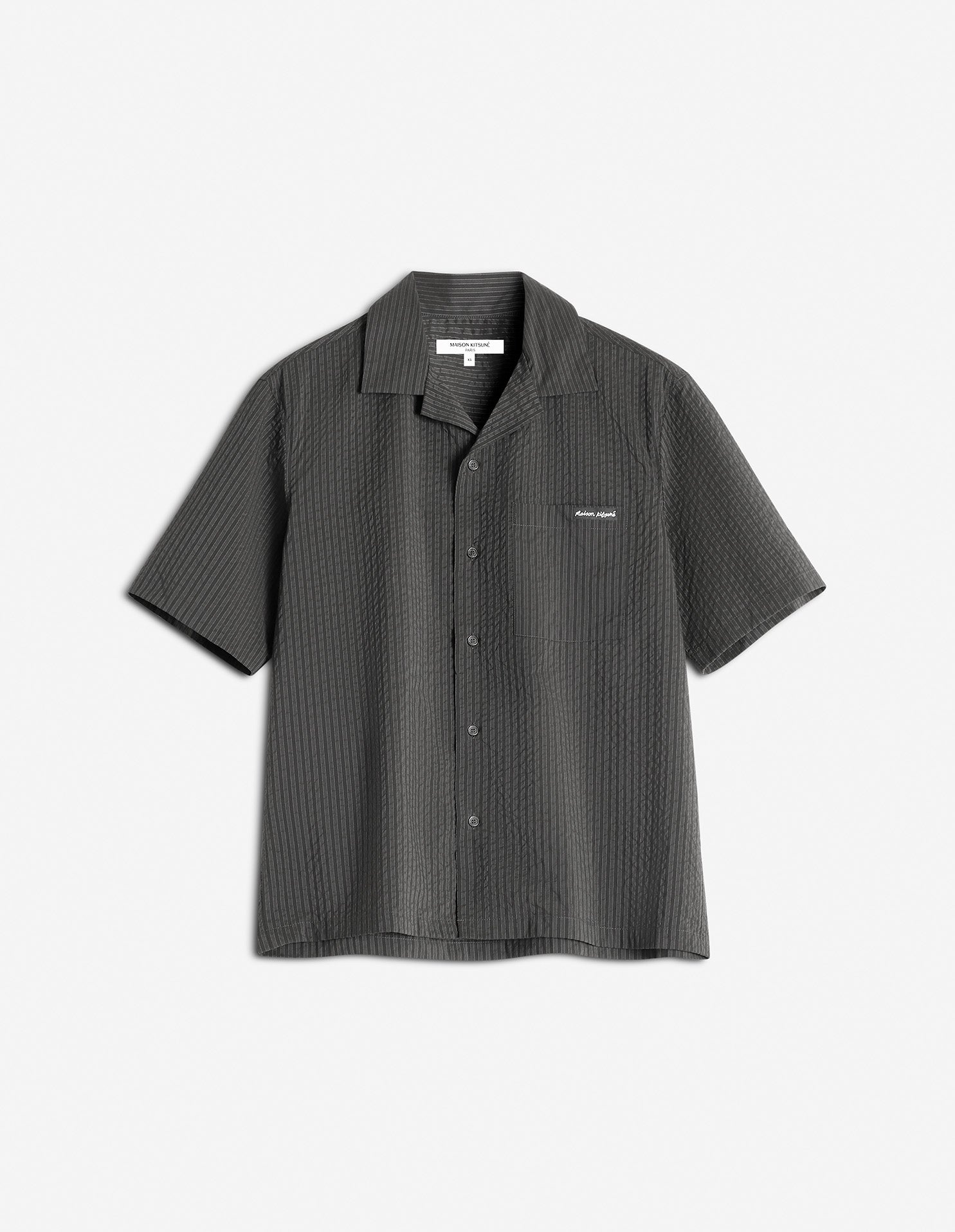 Resort Shirt Green Polyester