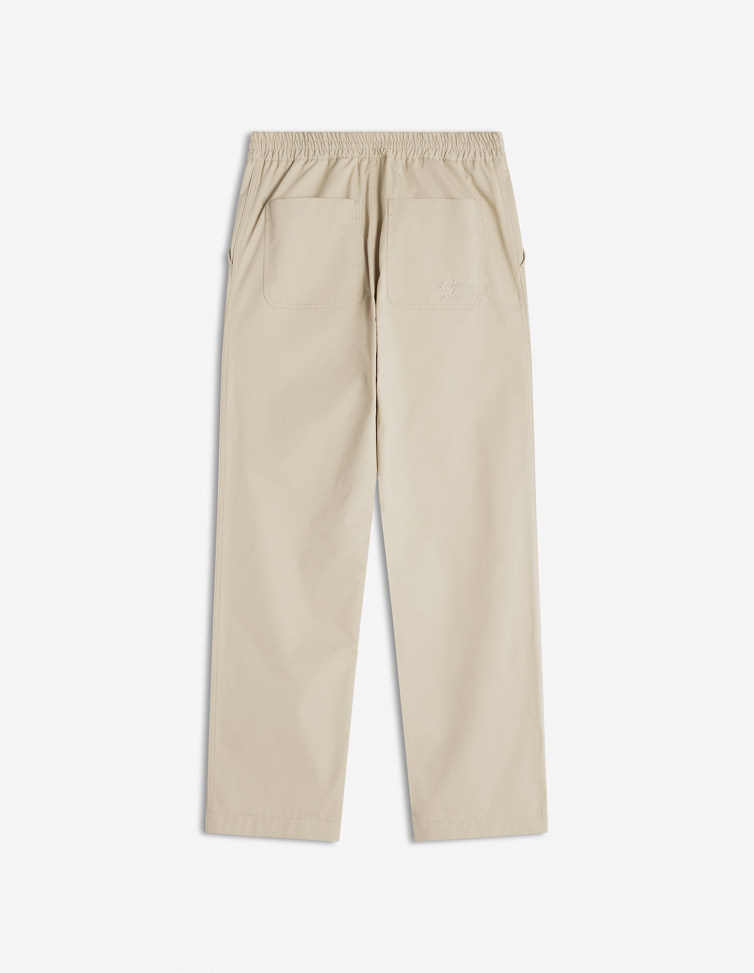 Casual Pants Brown Cotton