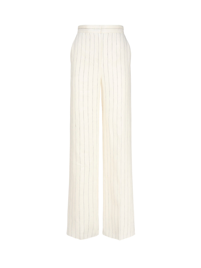Max Mara Rtw White Linen