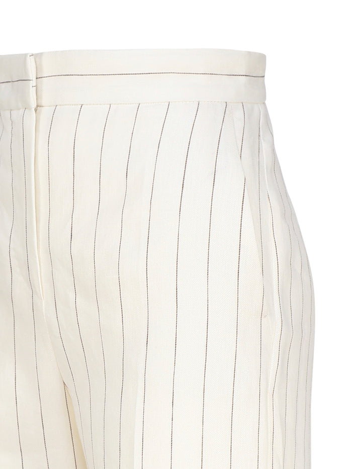 Max Mara Rtw White Linen