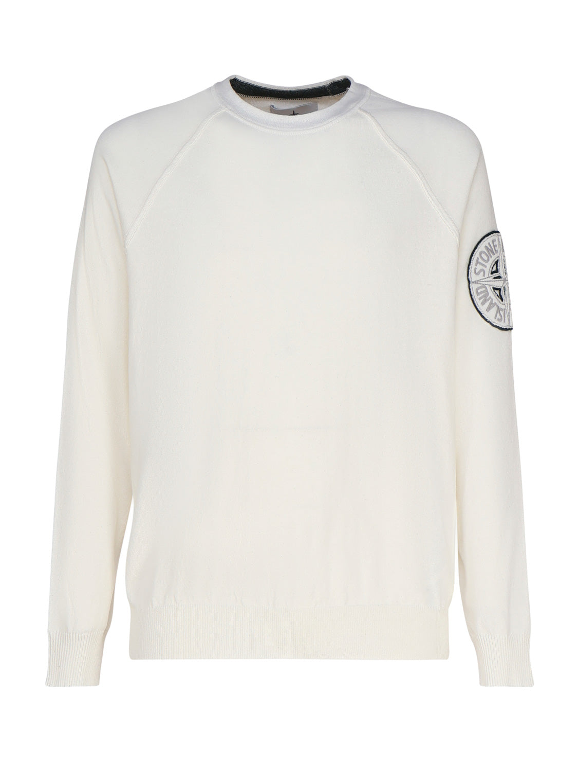 Stone Island Sweaters White Cotton