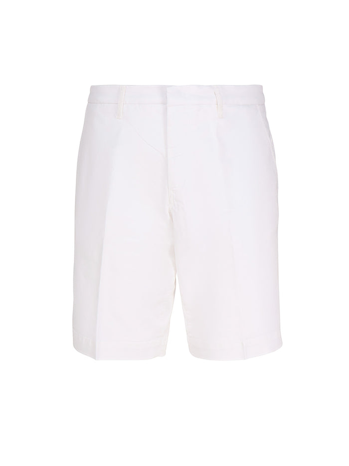 Fay Shorts White Cotton