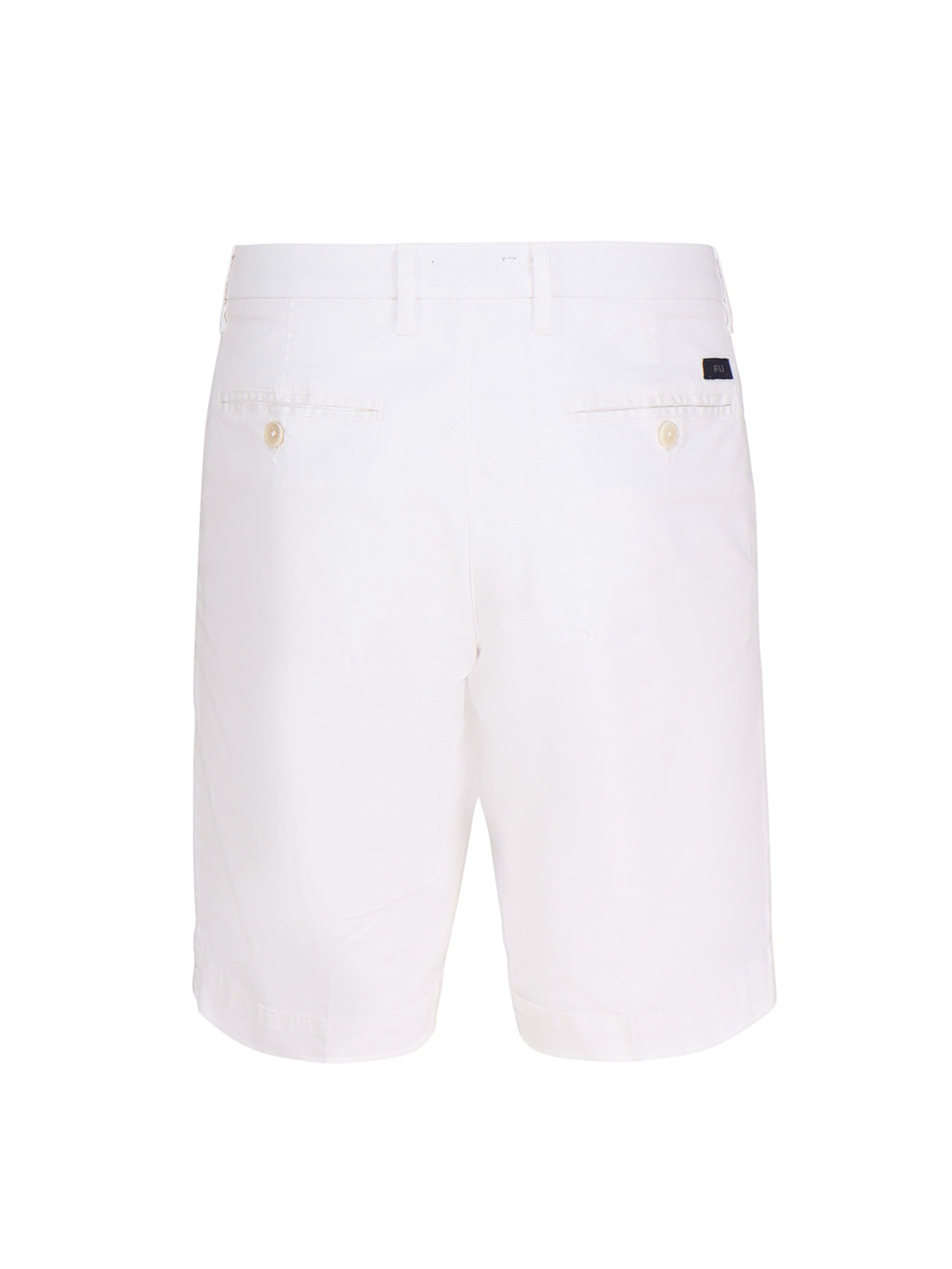 Fay Shorts White Cotton