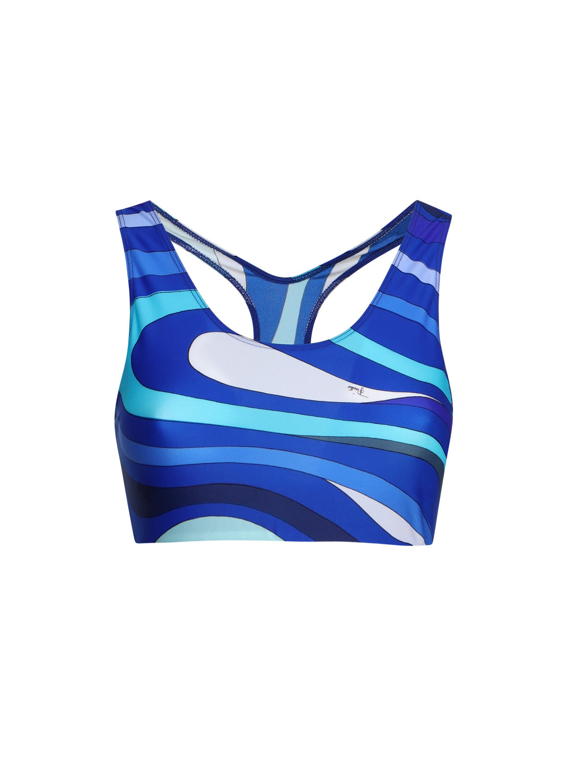 Pucci Top Blue Vipaea