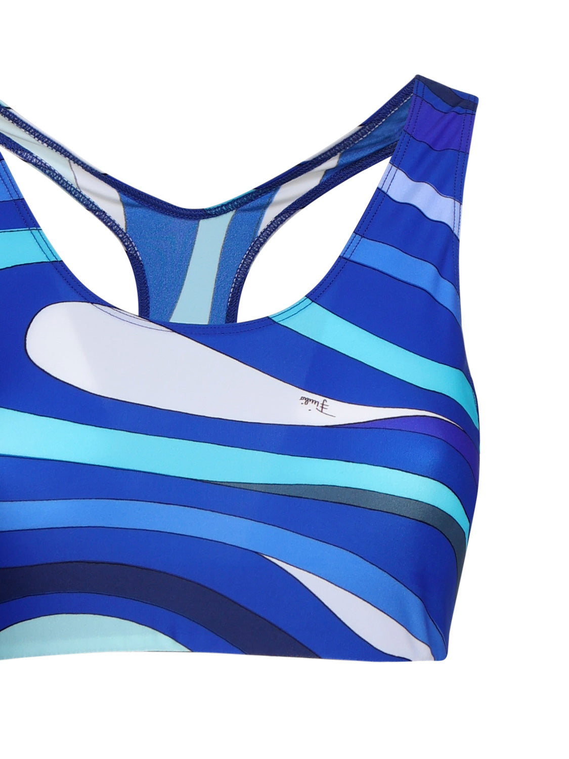 Pucci Top Blue Vipaea