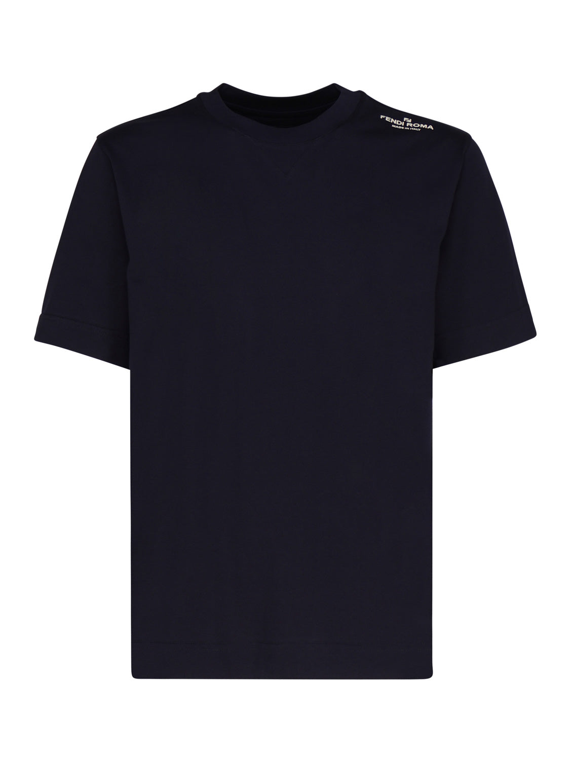 Fendi T-Shirts And Polos Blue Cotton