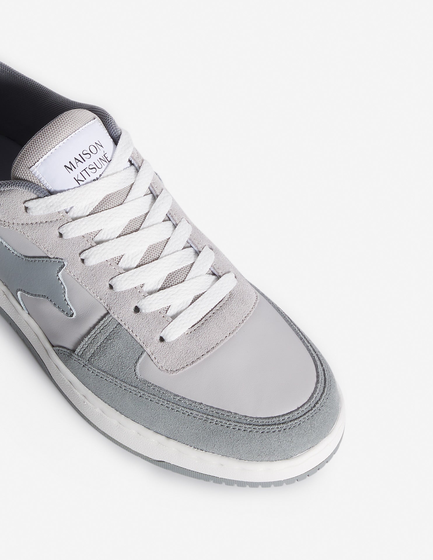 Chiru Trainers Grey Bovine Leather Shoe