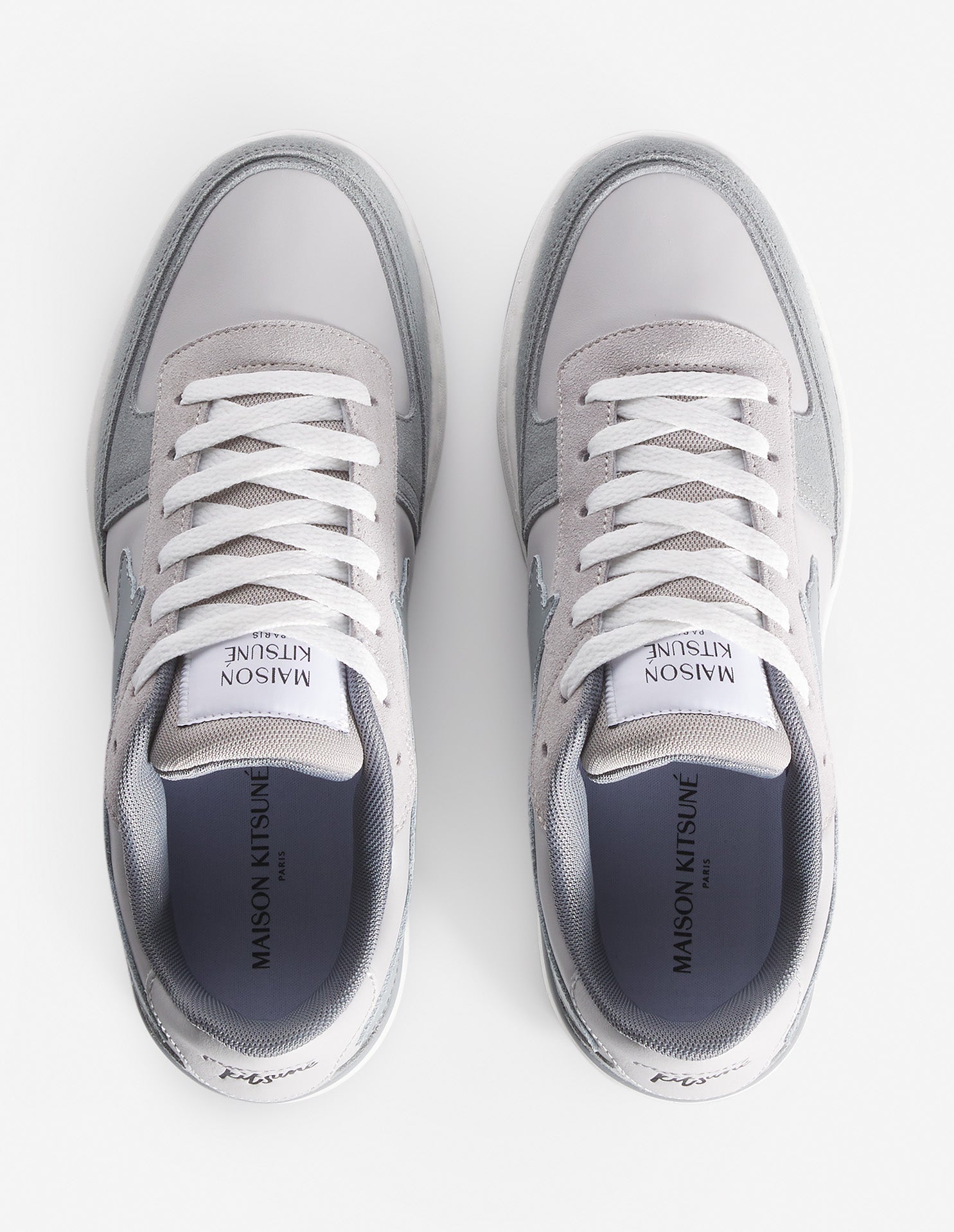 Chiru Trainers Grey Bovine Leather Shoe