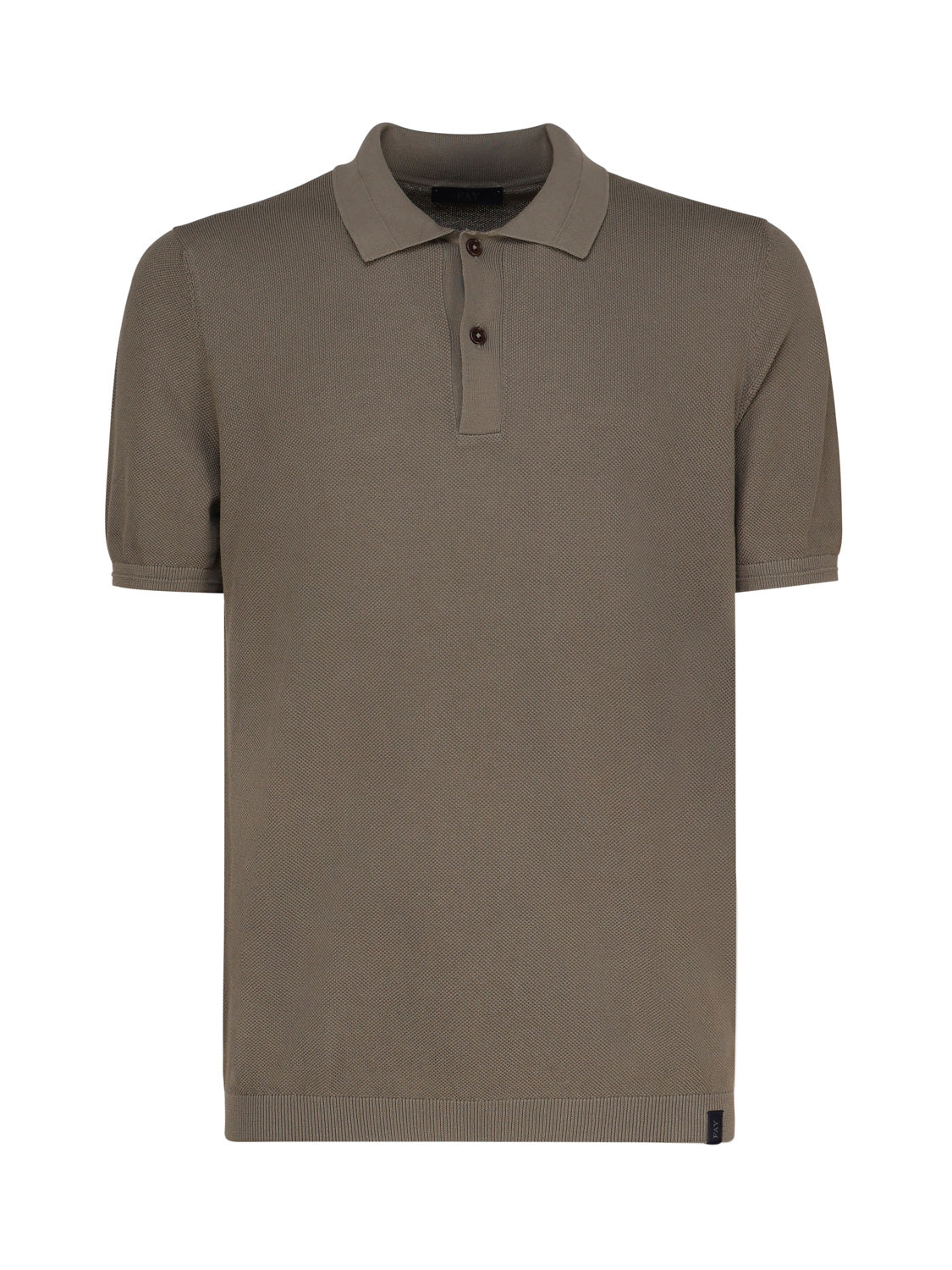 Fay T-Shirts And Polos Green Cotton