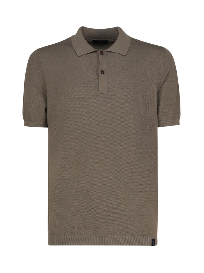 Fay T-Shirts And Polos Green Cotton