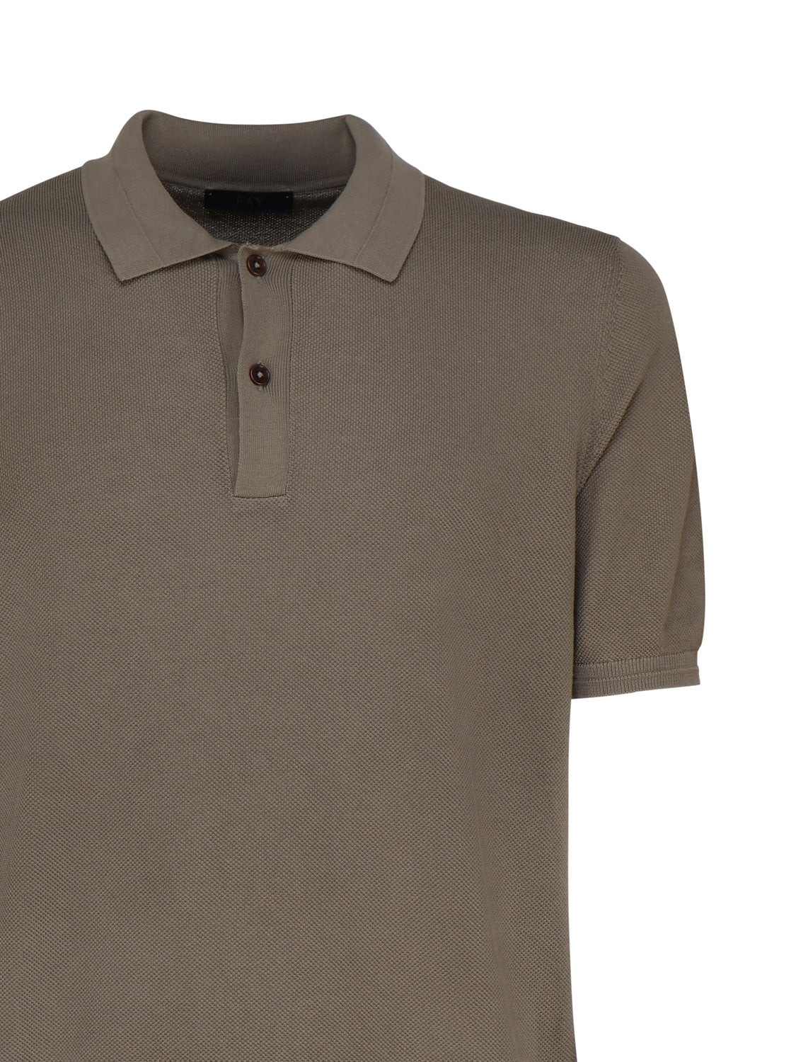 Fay T-Shirts And Polos Green Cotton