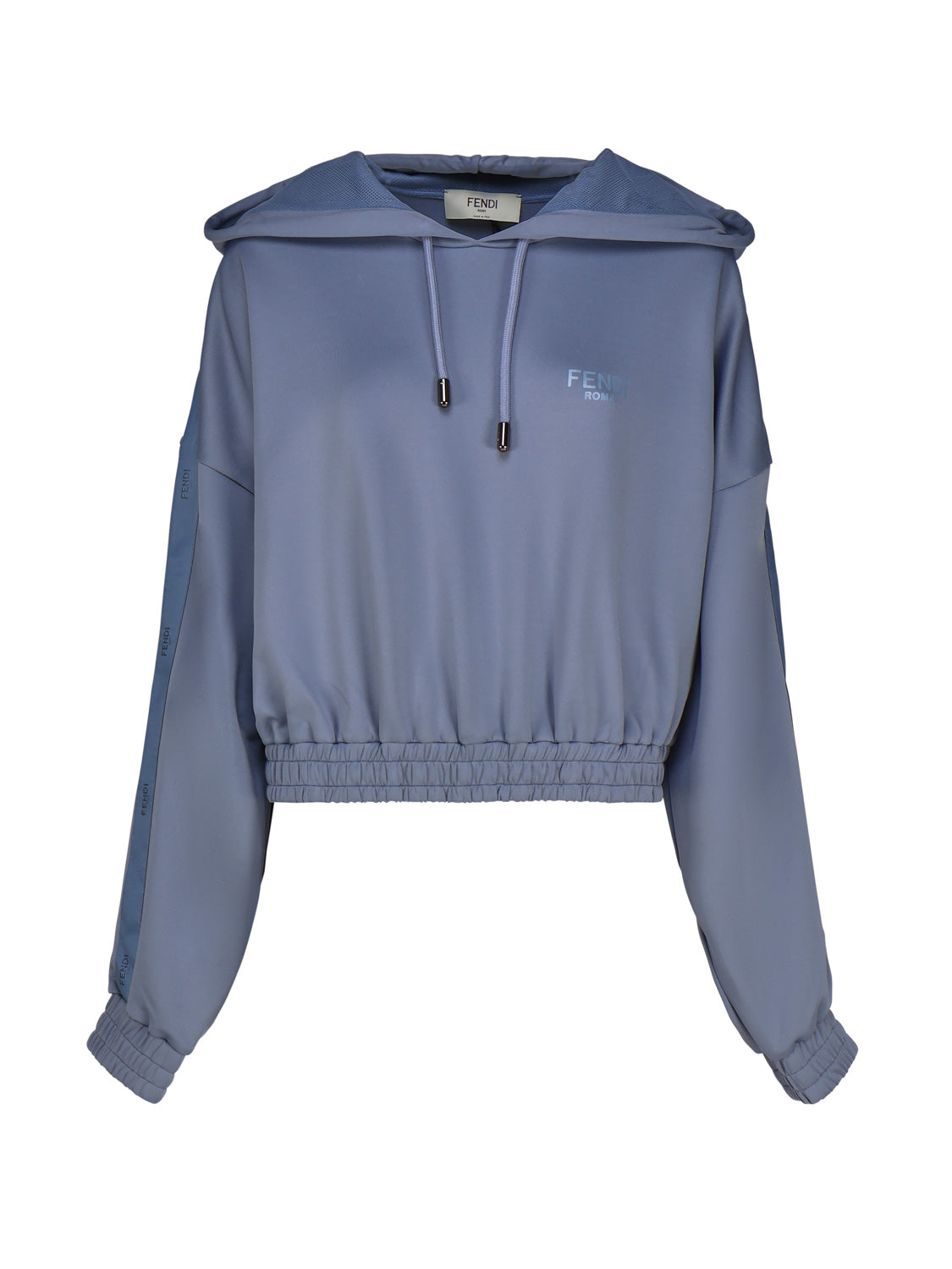 Fendi Sweaters Blue Polyamide