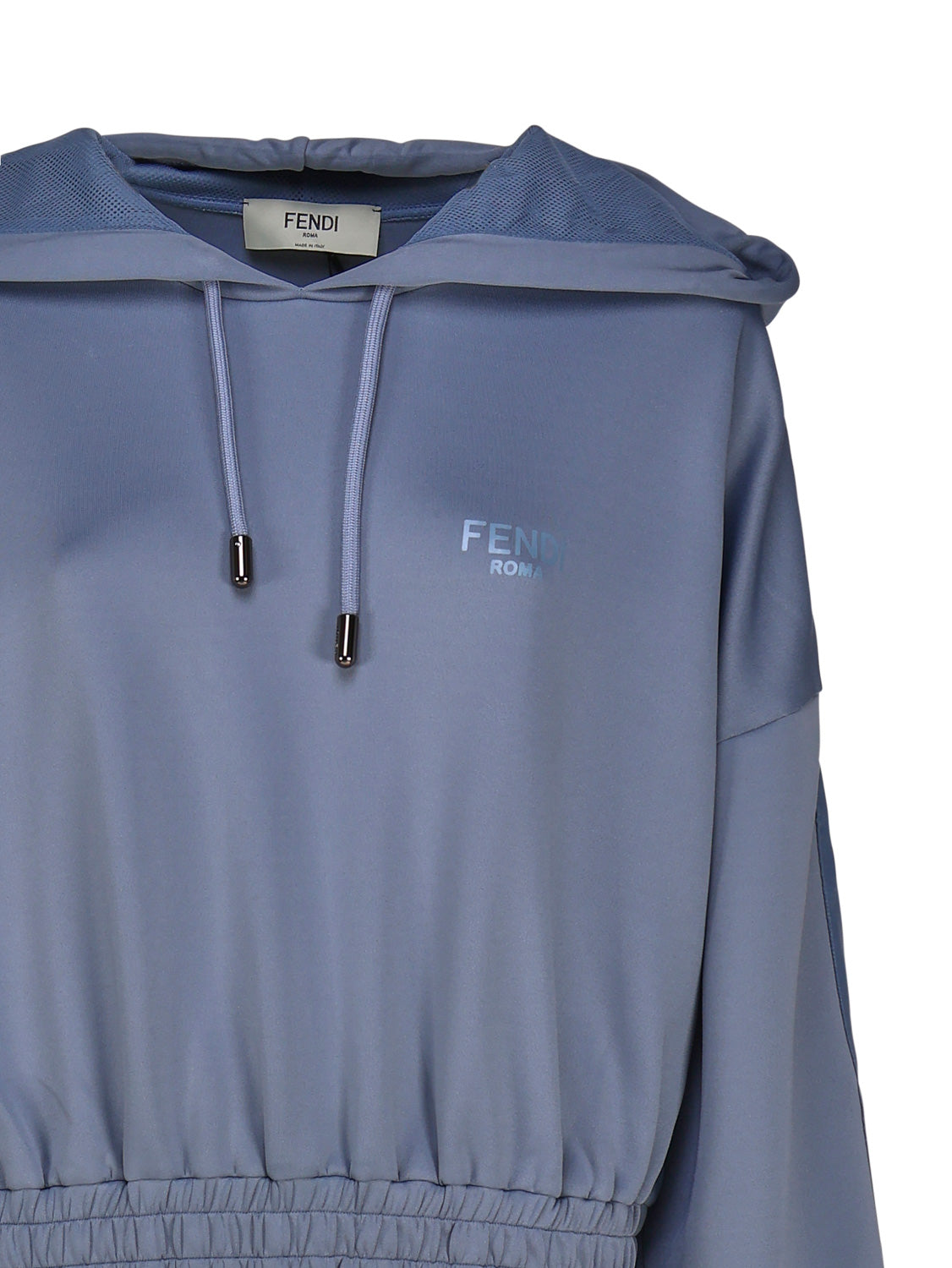 Fendi Sweaters Blue Polyamide