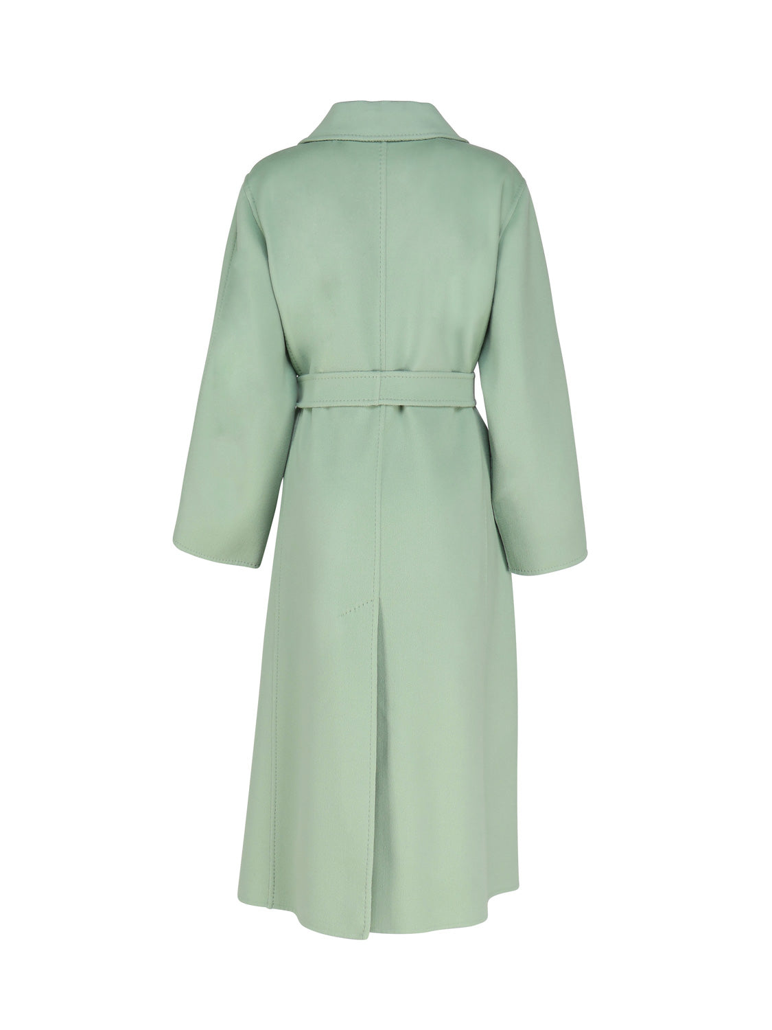 Max Mara Coats Green Virgin Wool