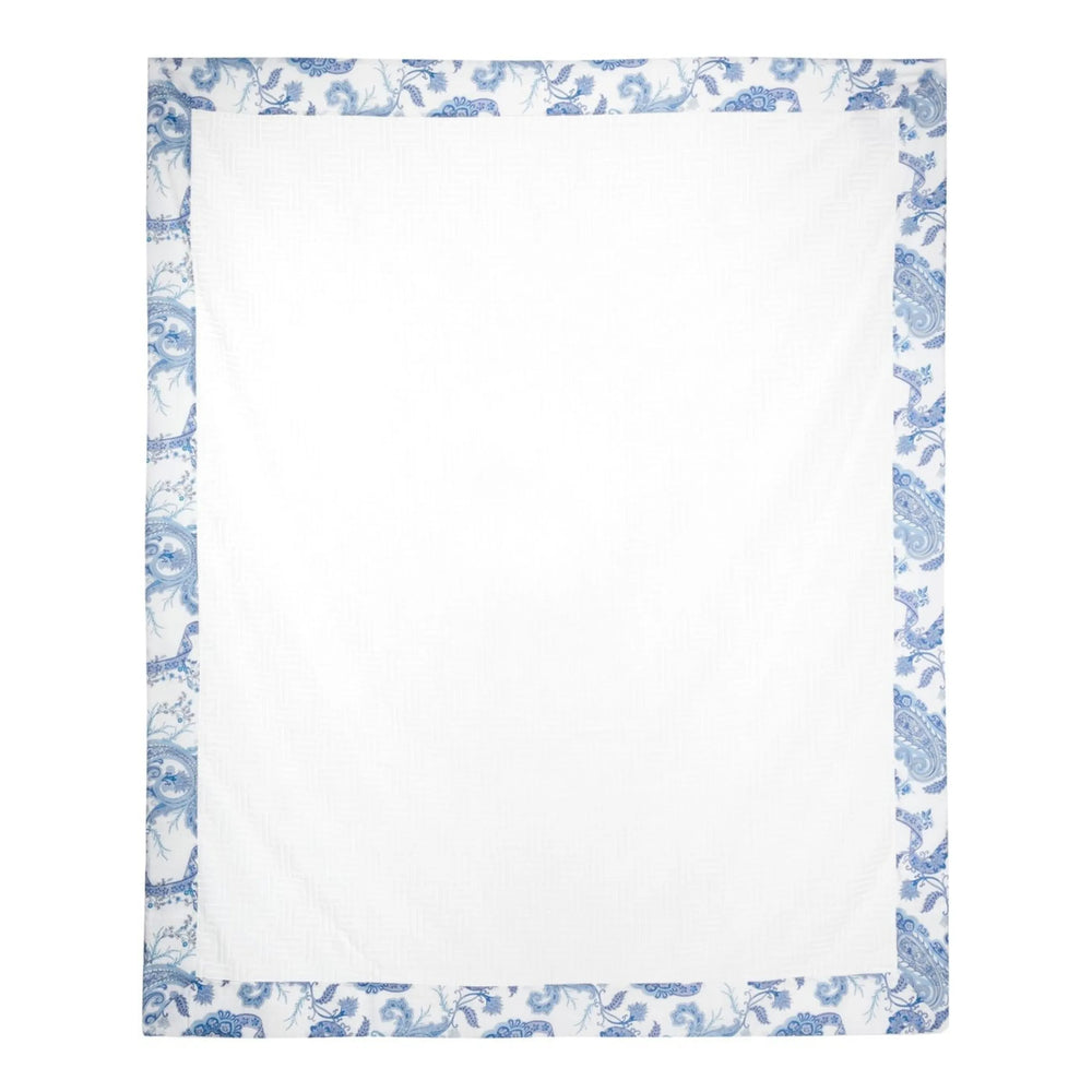 Beach Towel Etro Home White/blue Cotton: 100. Towels