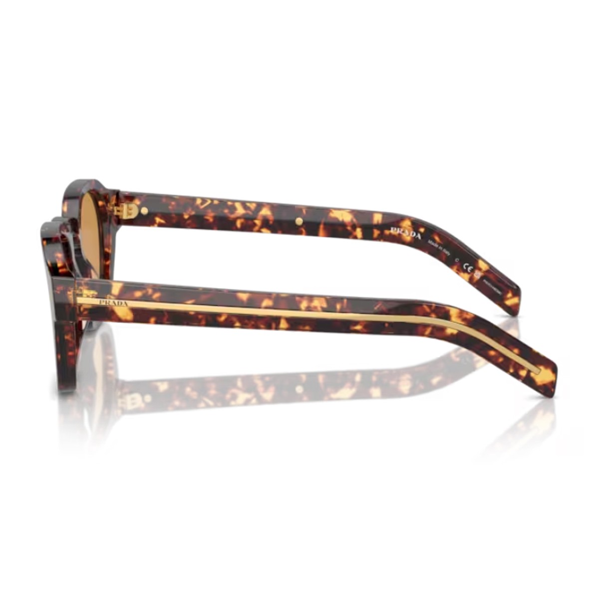 Prada Pr A16s Havana Acetato Sunglasses