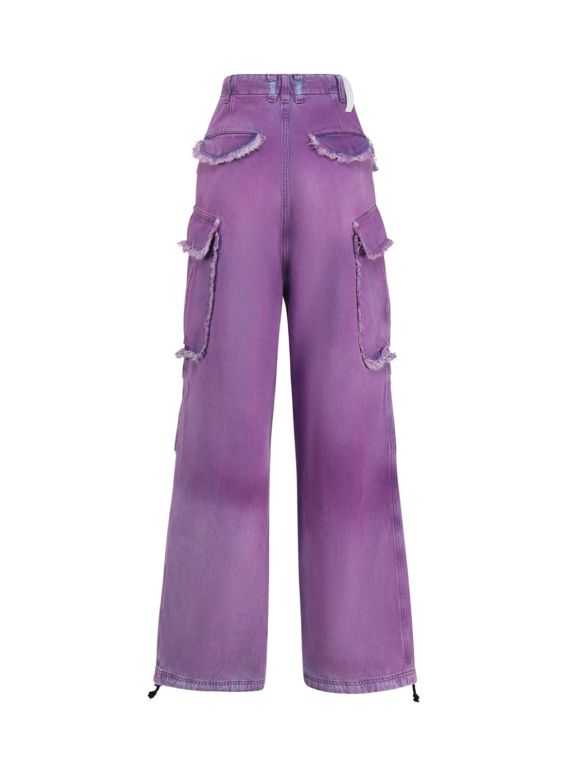 Darkpark Trousers Purple Cotton