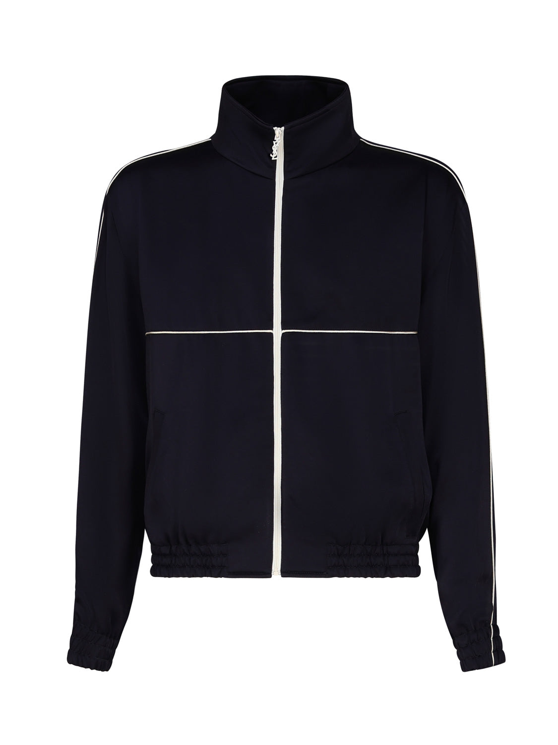 Saint Laurent Sweaters Marine Fonce Acetate