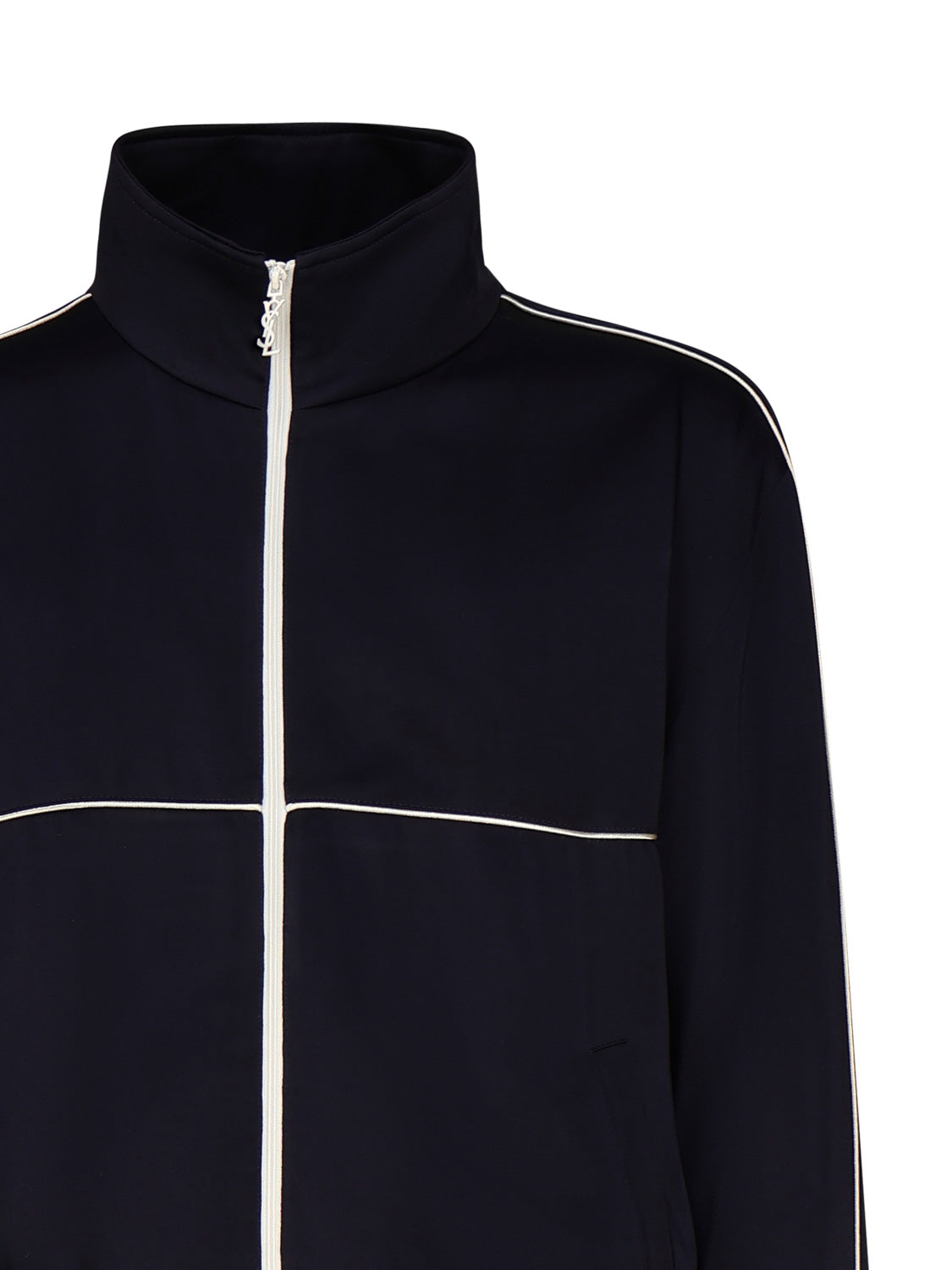 Saint Laurent Sweaters Marine Fonce Acetate