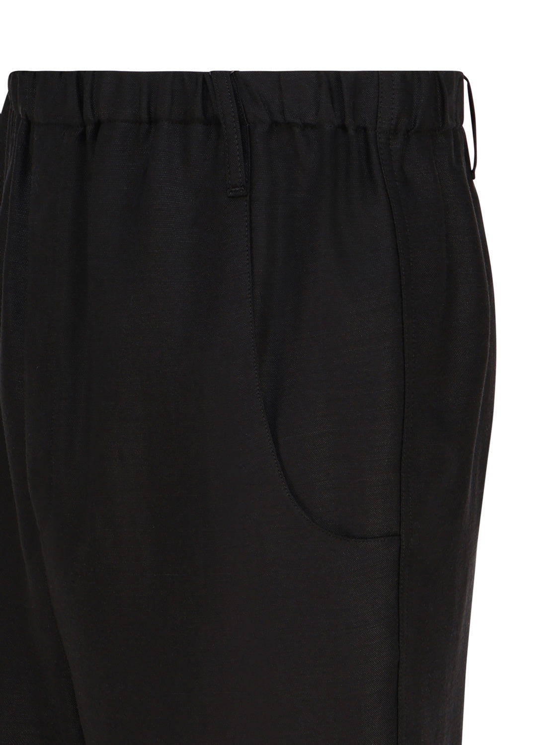 Saint Laurent Trousers Black Viscose