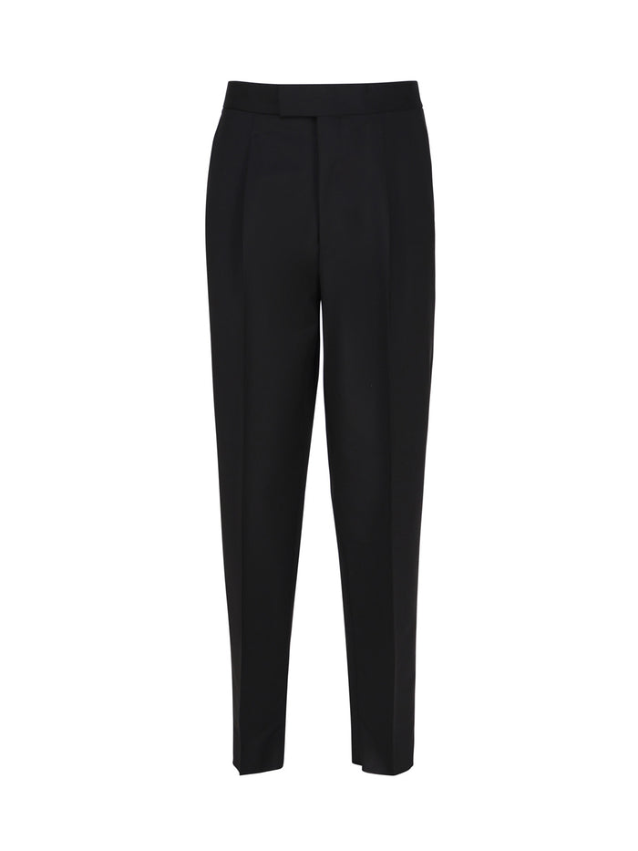 Zegna Trousers Black Cotton
