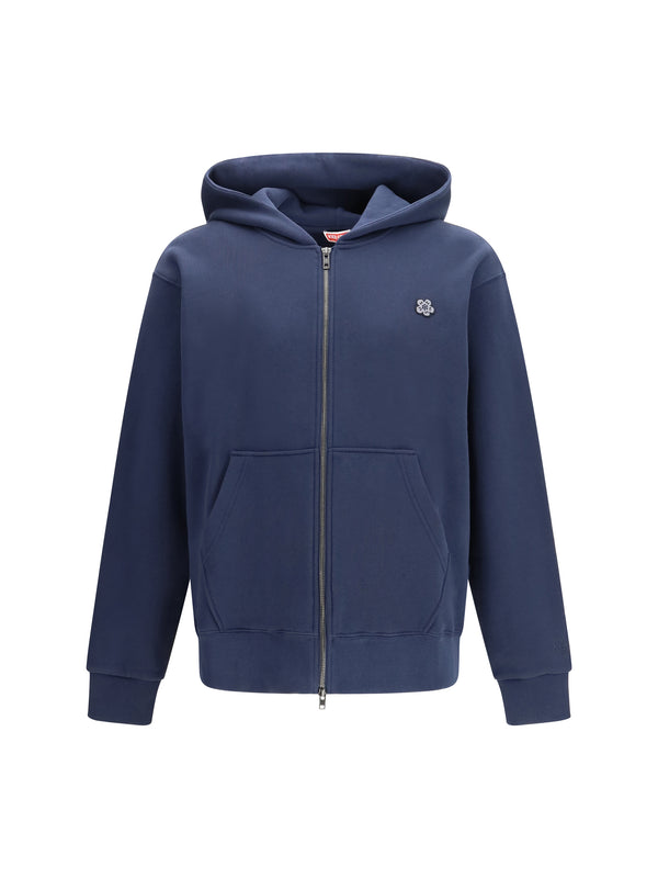 Kenzo 100% Cotton hoodie in navy