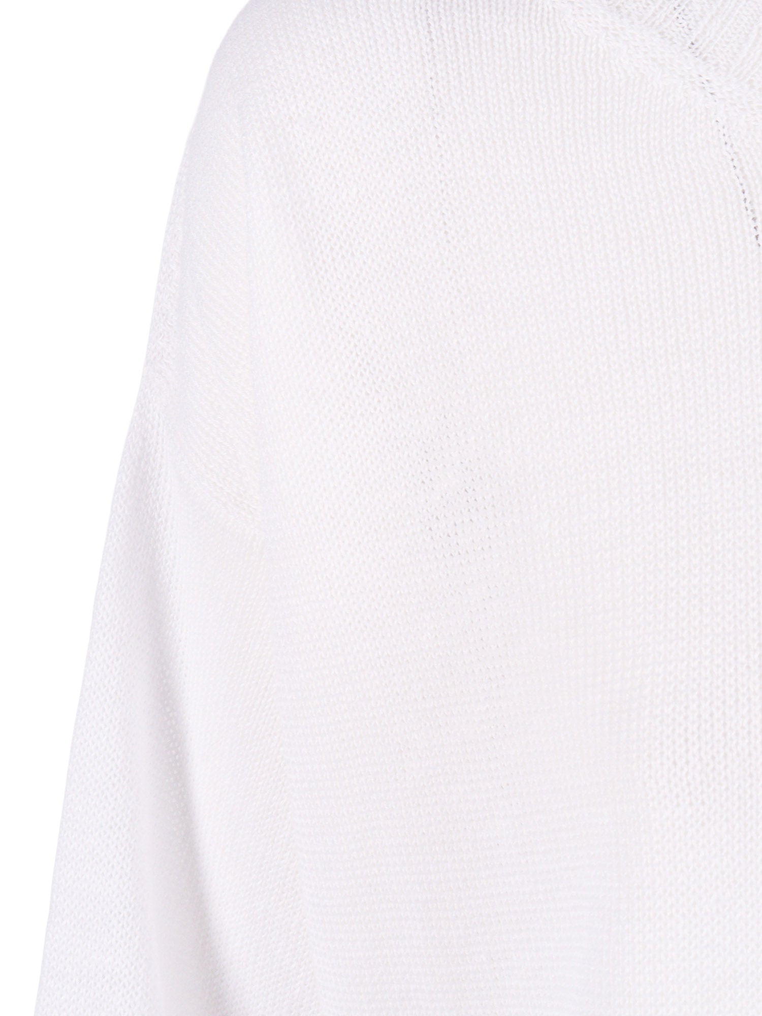 SWEATER White Linen Crewneck