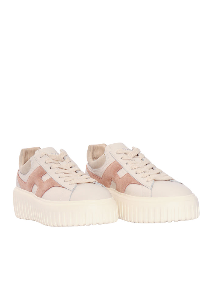 H-STRIPES H SNEAKERS White