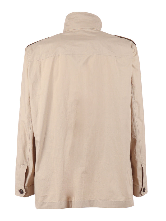 FAY EXPLORER FIELD JACKET Beige Cotton