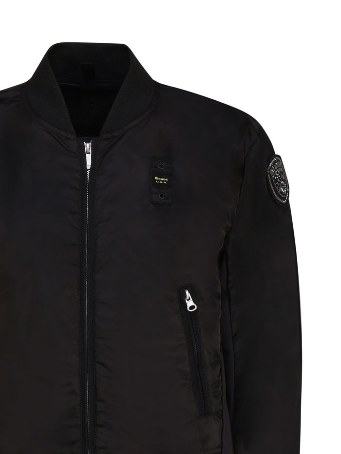 Blauer Coats Black Nylon
