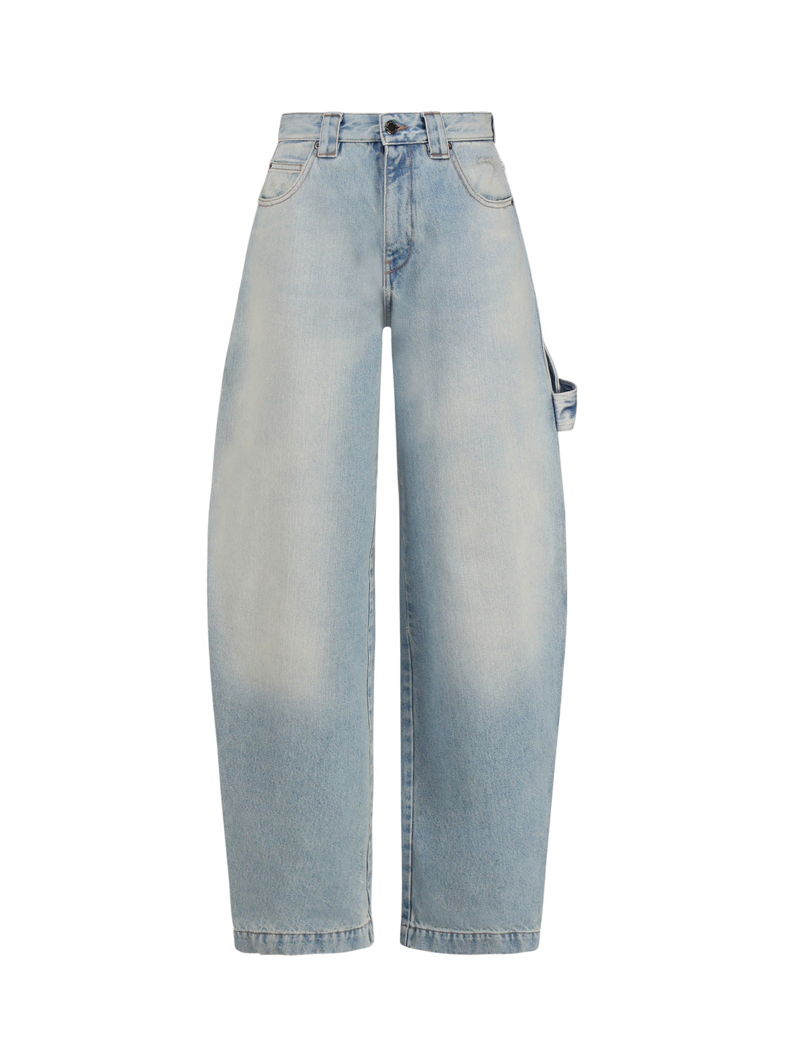 Darkpark Trousers Blue Cotton