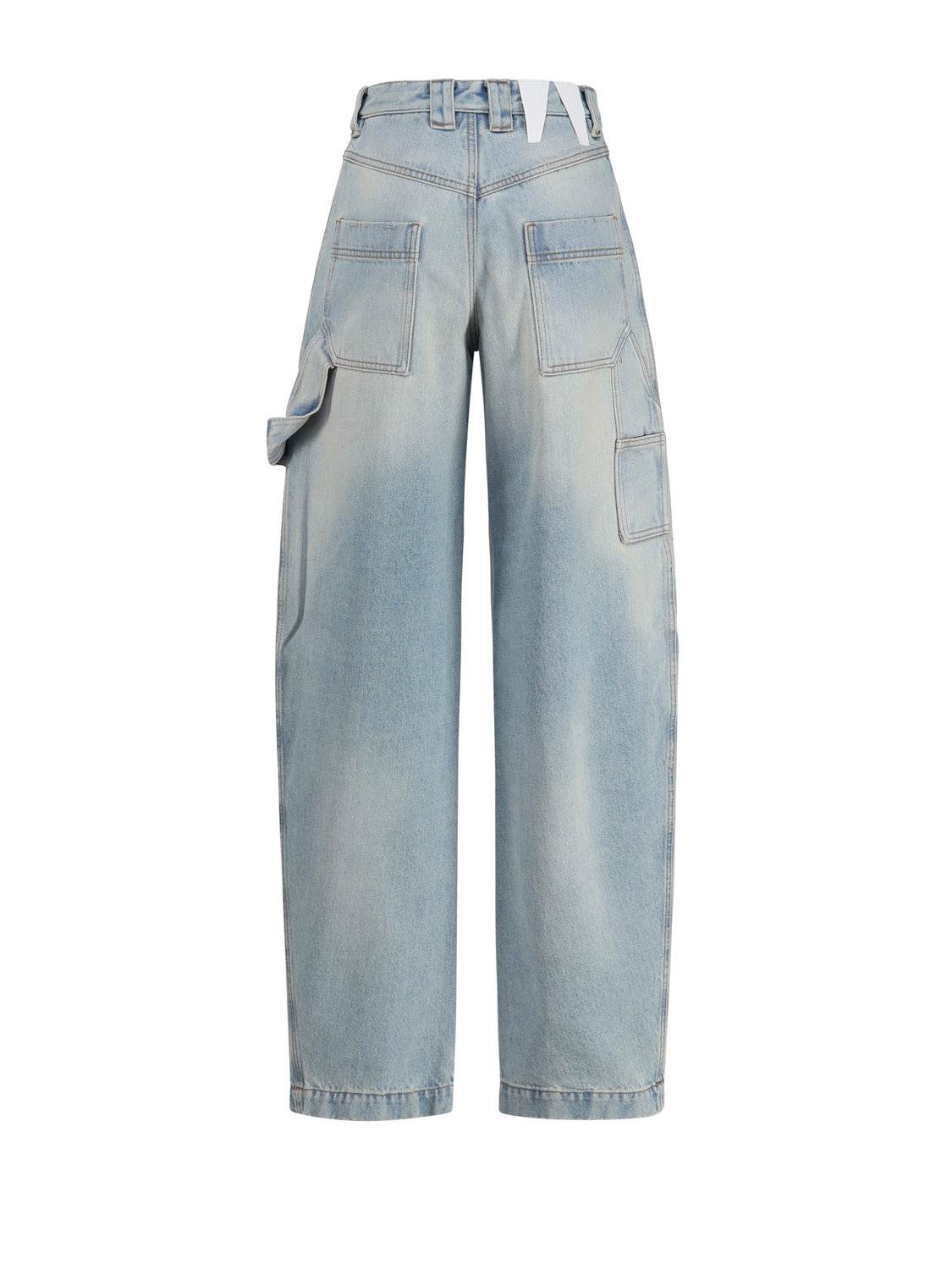 Darkpark Trousers Blue Cotton