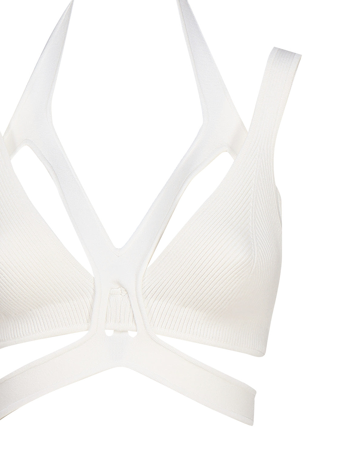Dion Lee Top White Nylon
