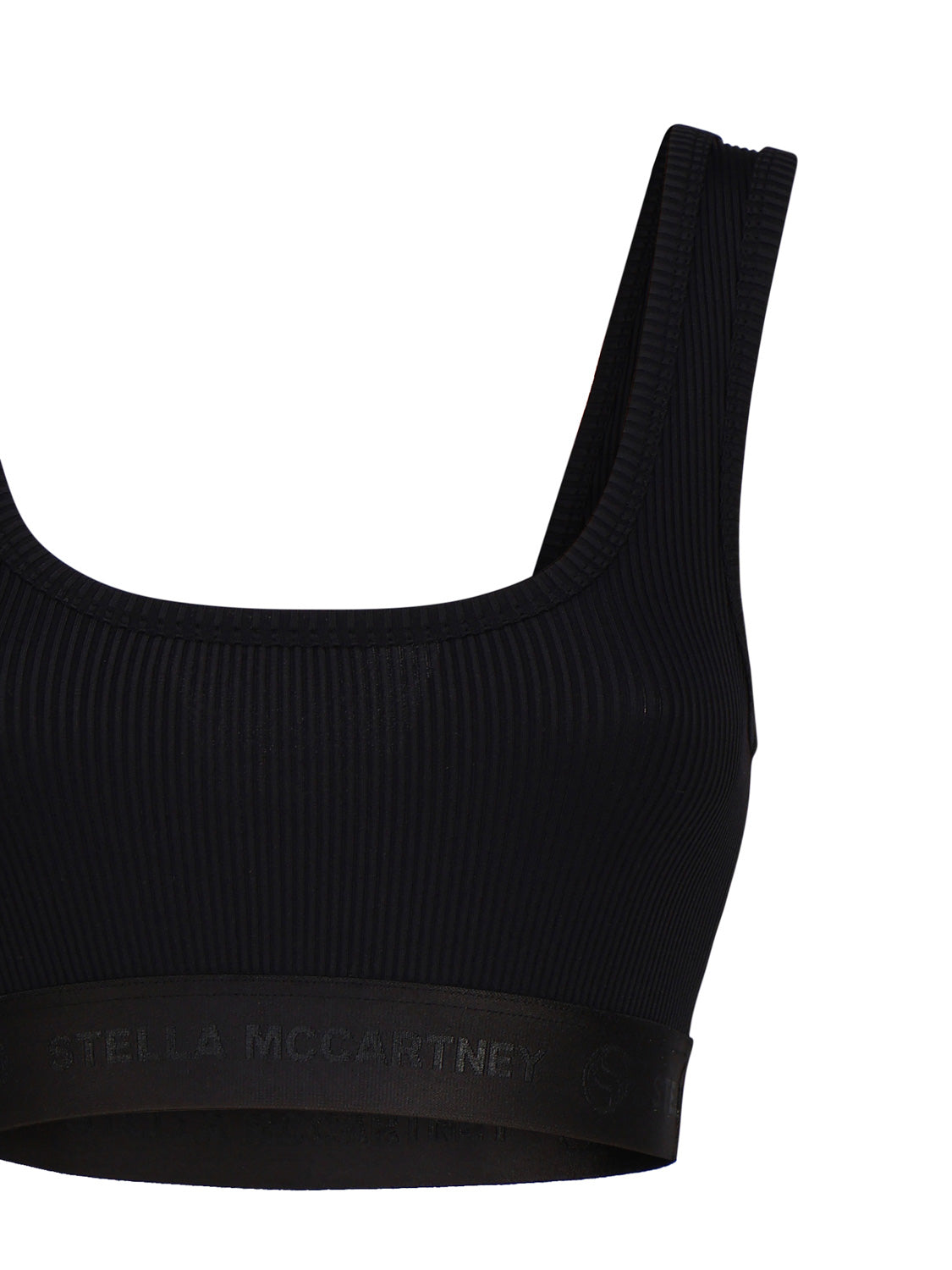 Stella Mccartney Top Black Nylon