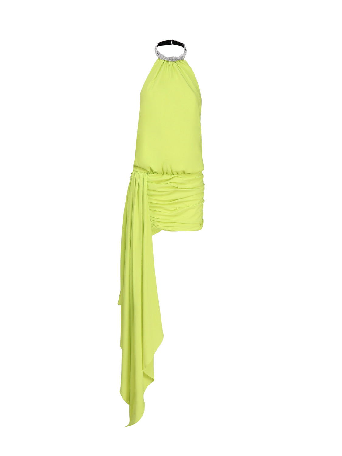 Nuè Dresses Lime Green Acetate