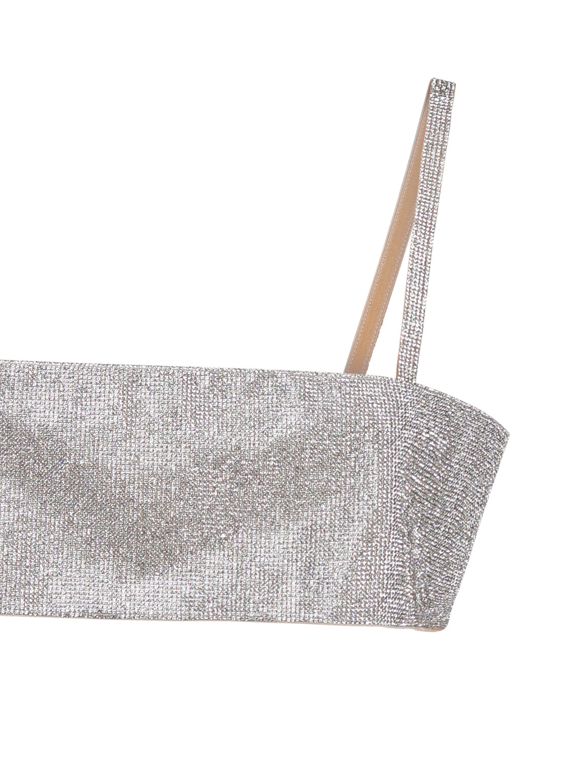 Nuè Top Crystal Rhinestone Fabric