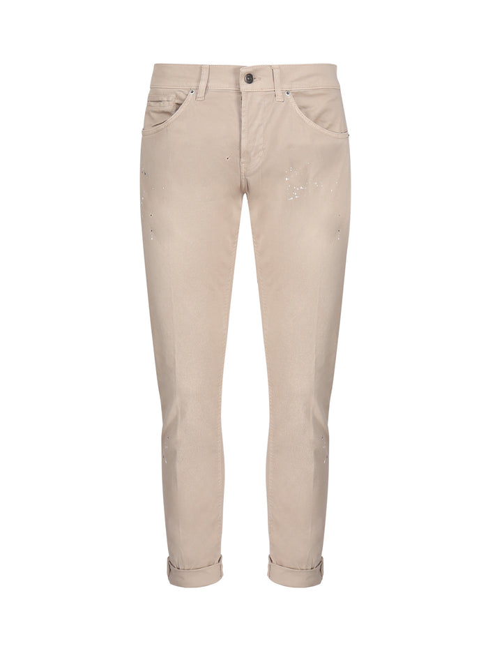 Dondup Jeans Beige Cotton