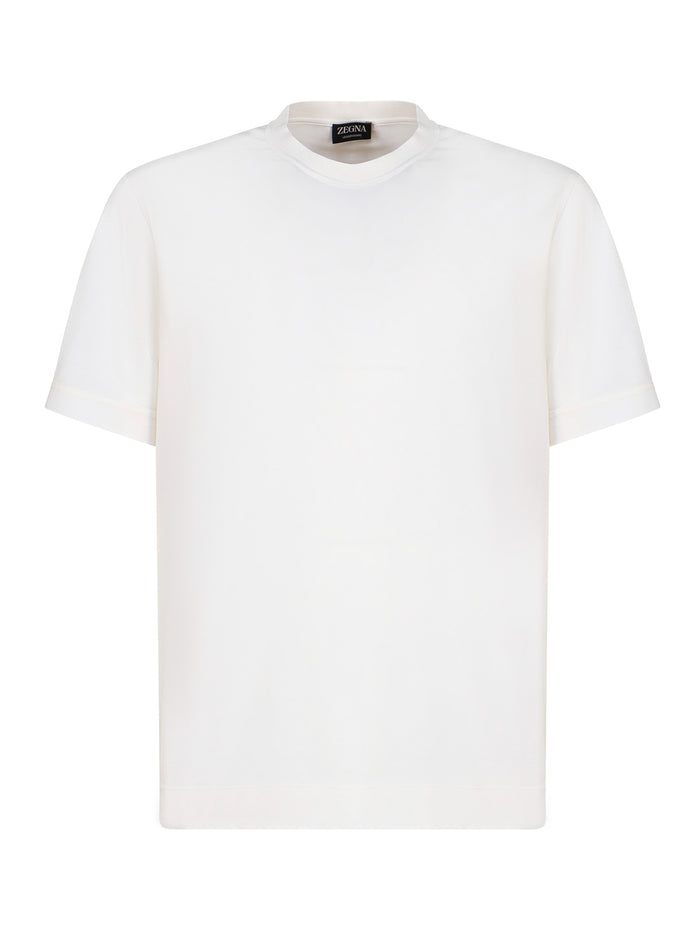 Zegna T-Shirts And Polos White Cotton