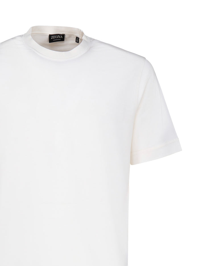 Zegna T-Shirts And Polos White Cotton