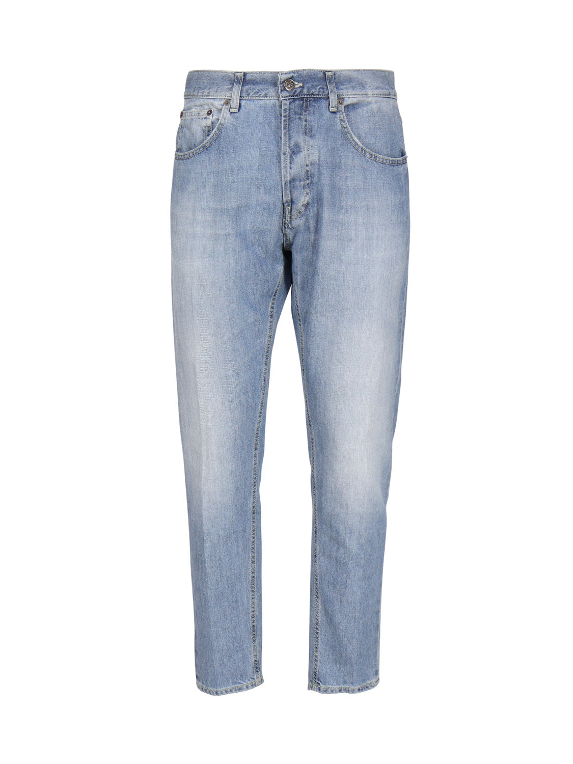 Dondup Jeans Blue Cotton