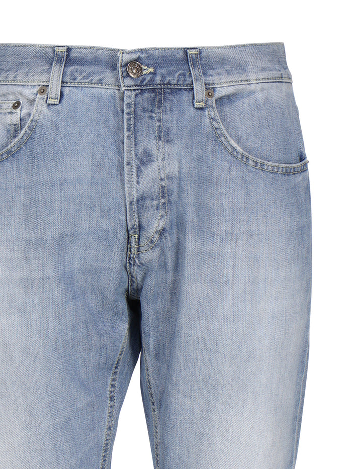 Dondup Jeans Blue Cotton