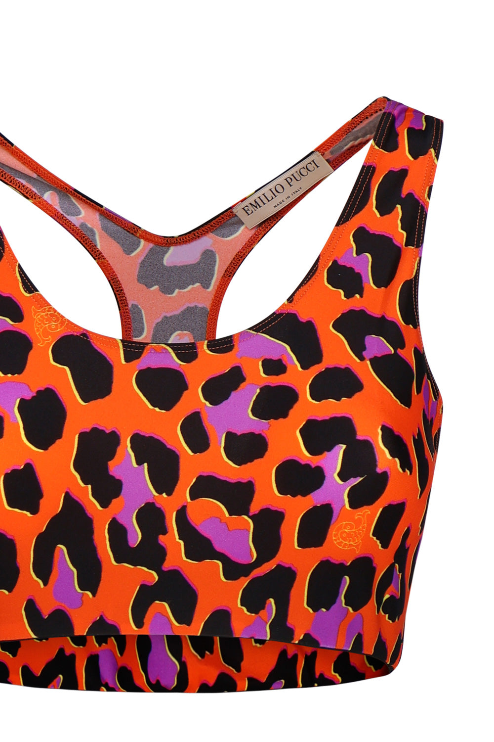 Pucci Top Orange Vipaea