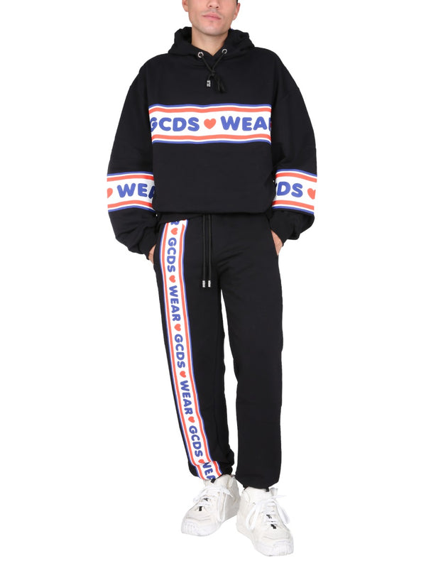 Cute Tape Logo Sweatshirt Black Not Specified Sweatshirts