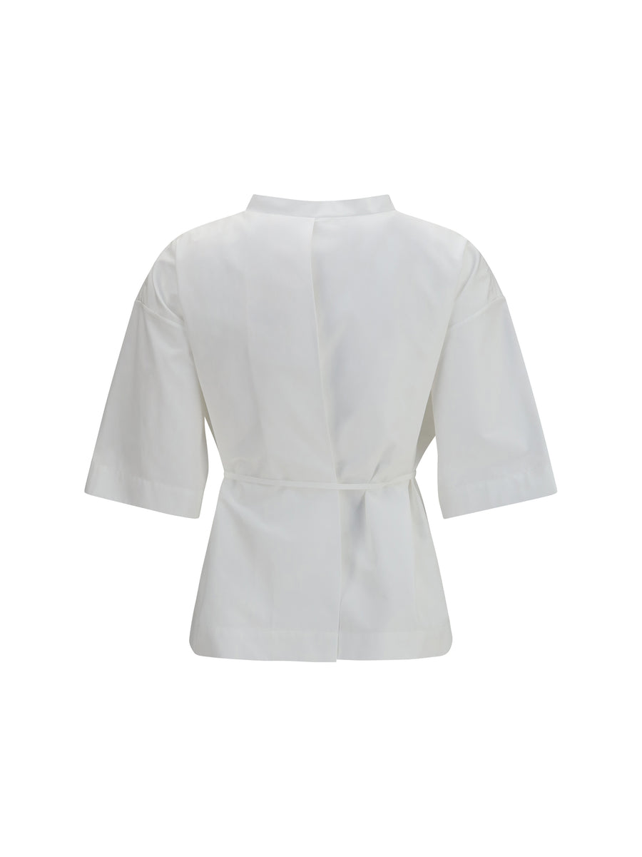 Shirt Lynn Off White Cotton